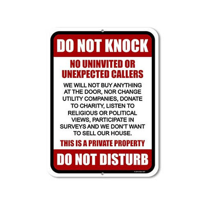 No Trespassing Signs