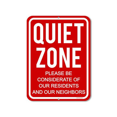 Quiet Please Signs