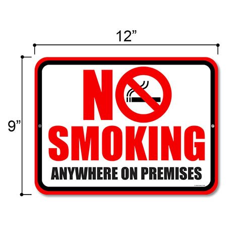 No Smoking Signs