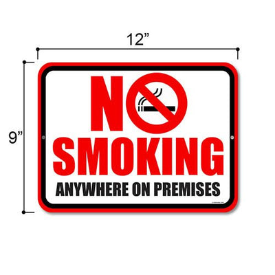 No Smoking Signs