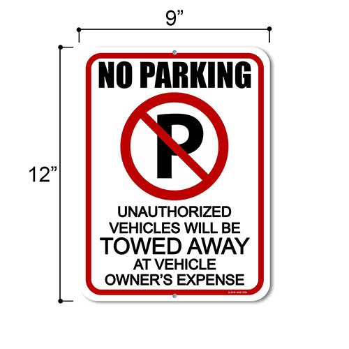 No Parking Signs