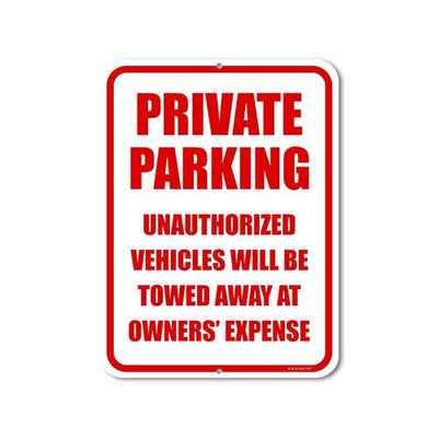 No Parking Sign