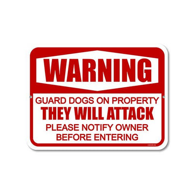Beware of Dog Signs