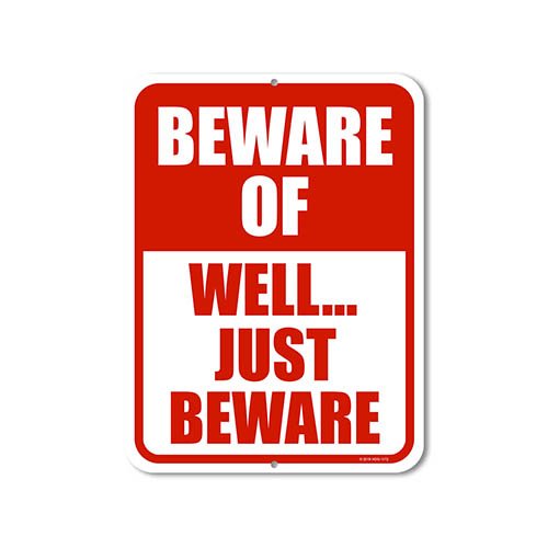Funny Novelty Signs