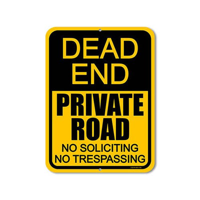 No Trespassing Sign