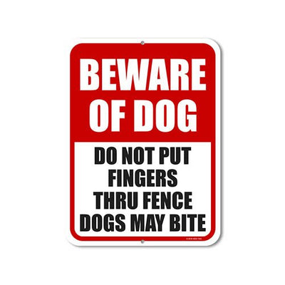 Beware of Dog Signs