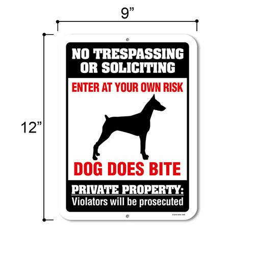 Beware of Dog Sign