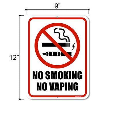 No Smoking Signs