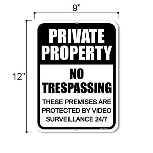 No Trespassing Signs