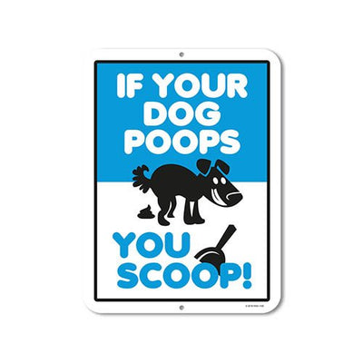 Dog Poop Sign