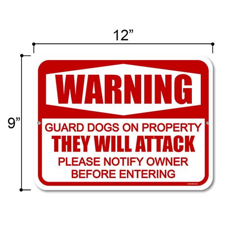 Beware of Dog Signs