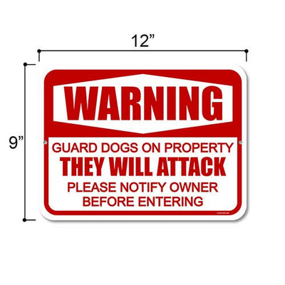 Beware of Dog Signs