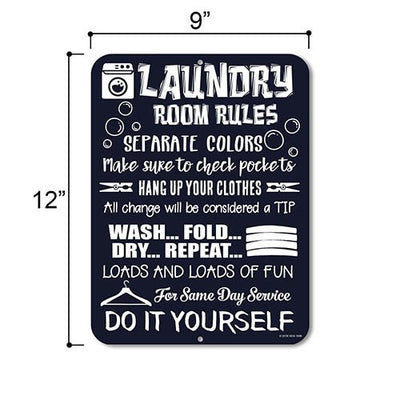 Funny Laundry Signs