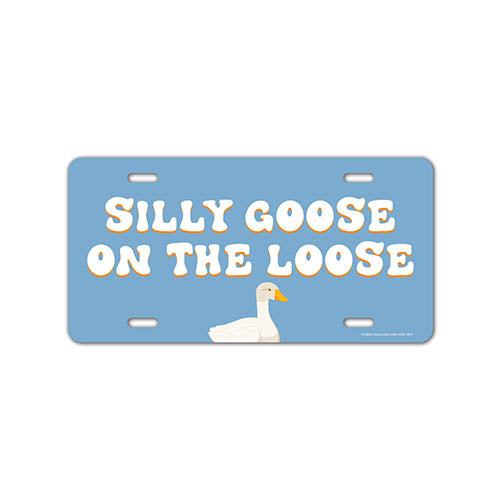 Honey Dew Gifts, Silly Goose on the Loose Novelty License Plate
