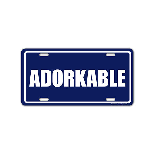 Funny Decorative License Plate, Vanity Plates, Front Tag Plate, Novelty License Plates, Women Car Accessories, 12 inch by 6 Inch, HDG-1759