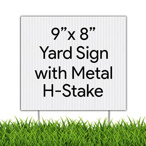 No Trespooping, 9 inch by 8 inch, Made in USA, Mini Yard Signs, Lawn Signs with Stakes, Funny Dog Lawn Signs, No Dog Poop Signs, Outdoor Decor Signs, Dog Sign Decor, 754356