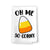 Oh Me So Corny Flour Sack Towel, 27 inch by 27 inch, 100% Cotton, Multi-Purpose Towel, Funny Halloween Kitchen Decor