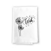 Wish, Inspirational Kitchen Towels, Flour Sack 100% Cotton, Highly Absorbent Multi-Purpose Hand and Dish Towel