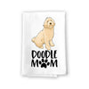 Doodle Mom, Kitchen Towel Dog Theme, Doodle Dog Mom Gifts, Double Doodle Dog Gifts, Dog Themed Kitchen Towels, 27 Inches by 27 Inches