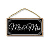 Mr. and Mrs. Newlywed Just Married 5 x 10 inch Hanging, Wall Art, Decorative Wood Sign Home Decor, Wedding Gifts