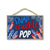 Snap Crackle Pop Patriotic Wooden Signs, 7 inch by 10.5 inch, Hanging Wooden Sign, Decorative Wall Art, Home Office Party Decor