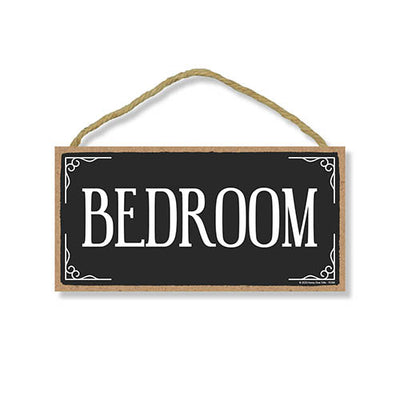 Bedroom Door Sign, Door Decor, Bedroom Door Sign, Bedroom Door Signage, Guest Bedroom Sign, Farmhouse Decor Signs, 10 Inch by 5 Inch
