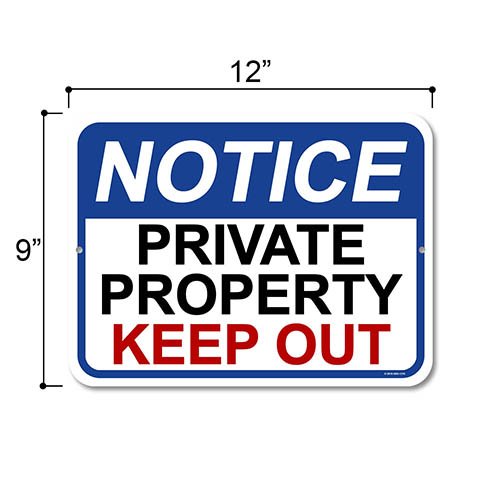No Trespassing Signs