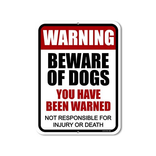 Beware of Dog Signs
