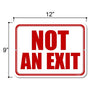 Business Exit Door Signs