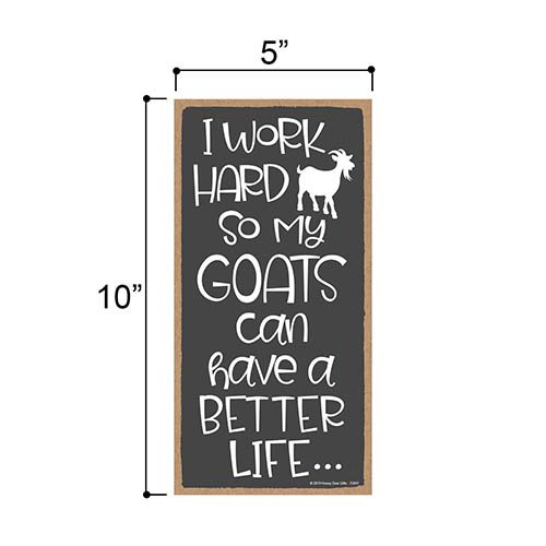 Funny Goat Signs