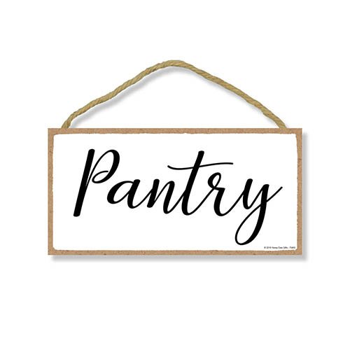 Pantry Wooden Sign