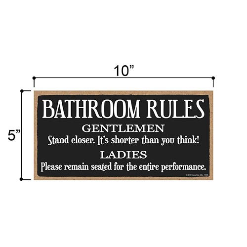 Bathroom Sign