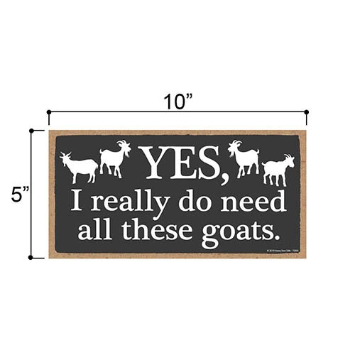 Funny Goat Signs