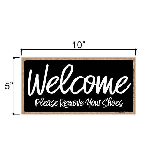 Welcome Wooden Sign