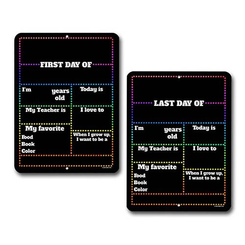 First and Last Day of School
