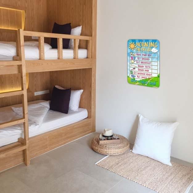 Daily Morning Routine Reward Chart