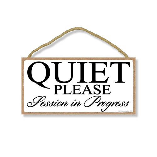 Quiet Please Sign