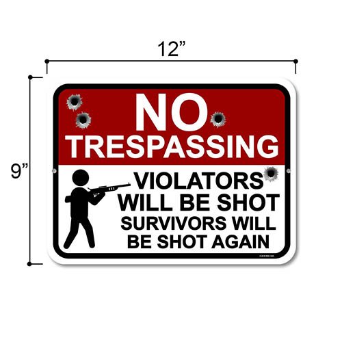 No Trespassing Signs