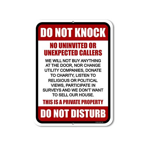 No Trespassing Signs