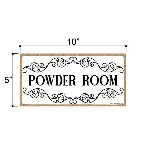 Powder Room Wall SIgn
