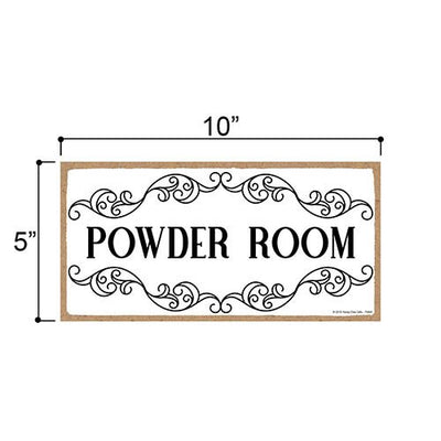 Powder Room Wall SIgn