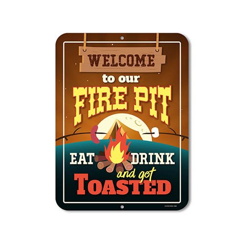 Funny Camping Signs