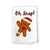 Oh Snap Flour Sack Towel, 27 inch by 27 inch, 100% Cotton, Multi-Purpose Towel, Christmas Decor, Funny Kitchen Towels