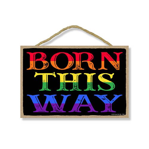 Rainbow Sign Home Decor