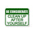 Be Considerate Clean Up After Yourself 9 inch x 12 inch Metal Aluminum Home and Kitchen Sign, Wall Signs, Made in USA