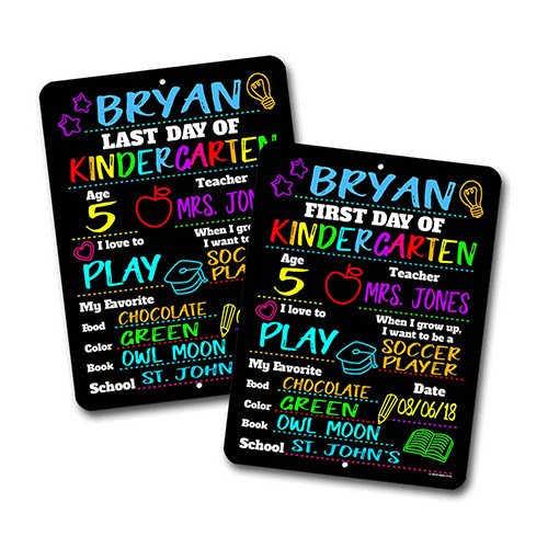 First and Last Day of School