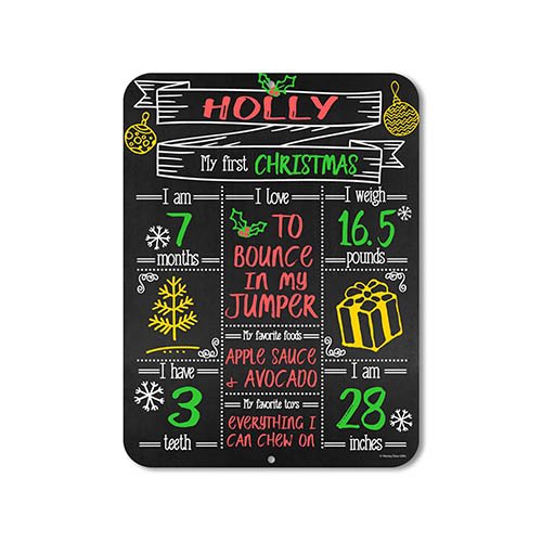 Babies First Milestone Sign