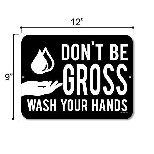 Wash Your Hands Sign Funny