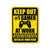 Keep Out Gamer at Work 9 inch by 12 inch Metal Aluminum Novelty Signs, Funny Gamer Signs, Made in USA