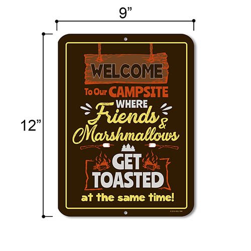 Funny Camping Signs